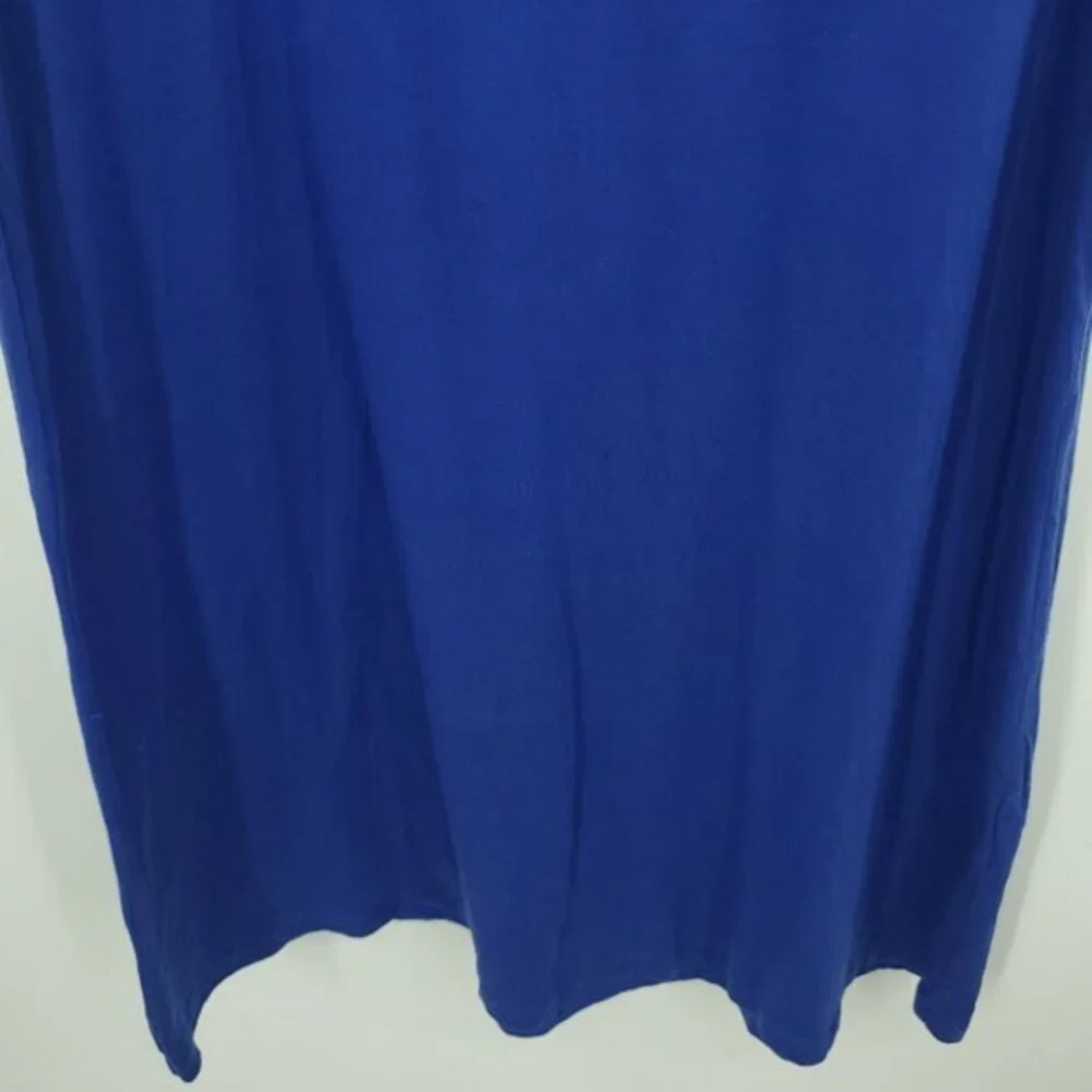 Gudrun Sjoden Sleeveless Tencel/Lyocell Midi Dress M Blue